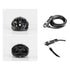 Bontrager Helmet White and Kryptonite 1018 Combo Cable Lock