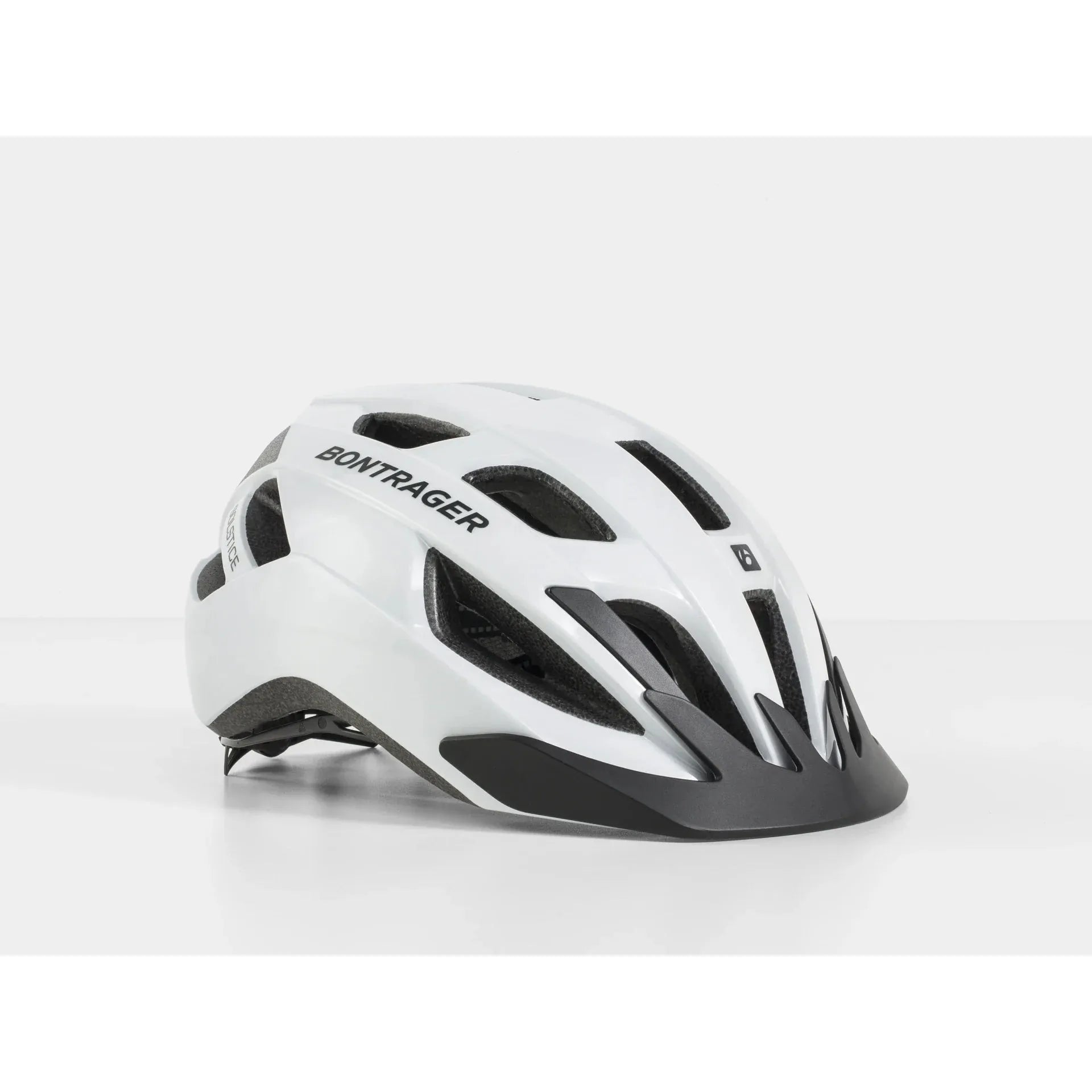 Bontrager Helmet White and Kryptonite 1018 Combo Cable Lock