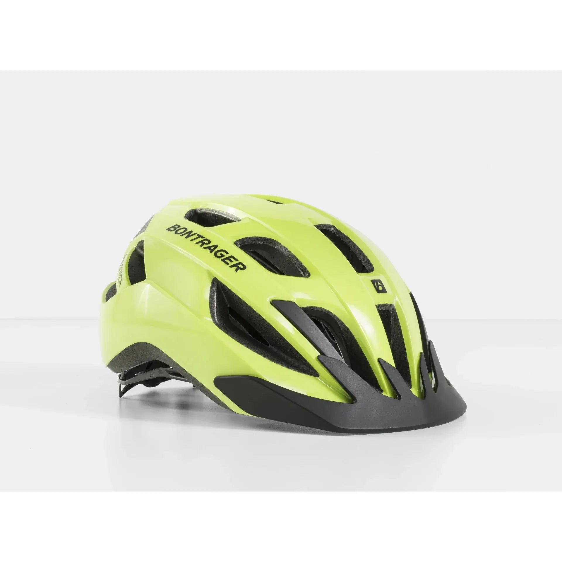 Bontrager Helmet White and Kryptonite 1018 Combo Cable Lock