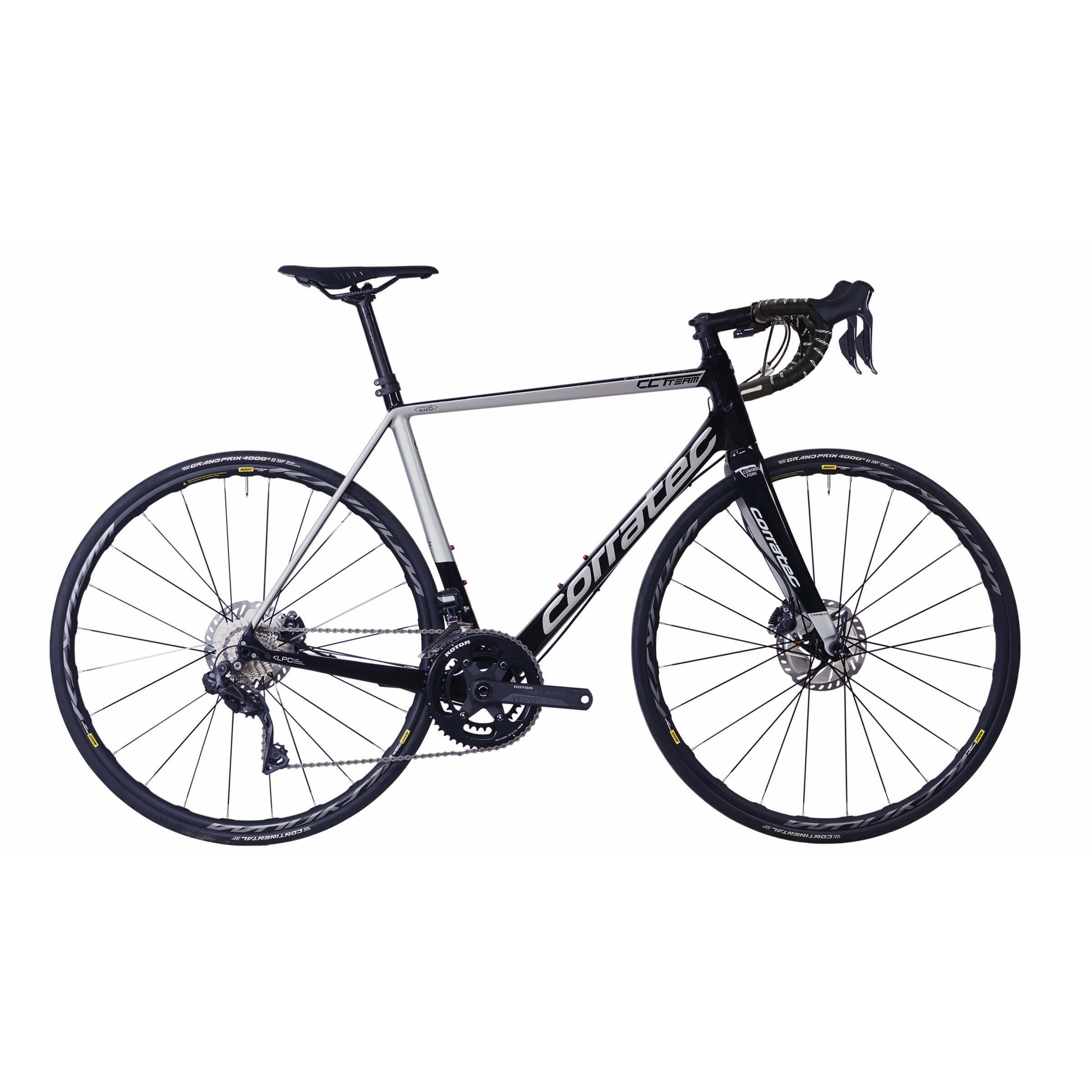 corratec rennrad cct evo Corratec CCT Team Pro Disc Di2 Black/Chrome – FelixBike