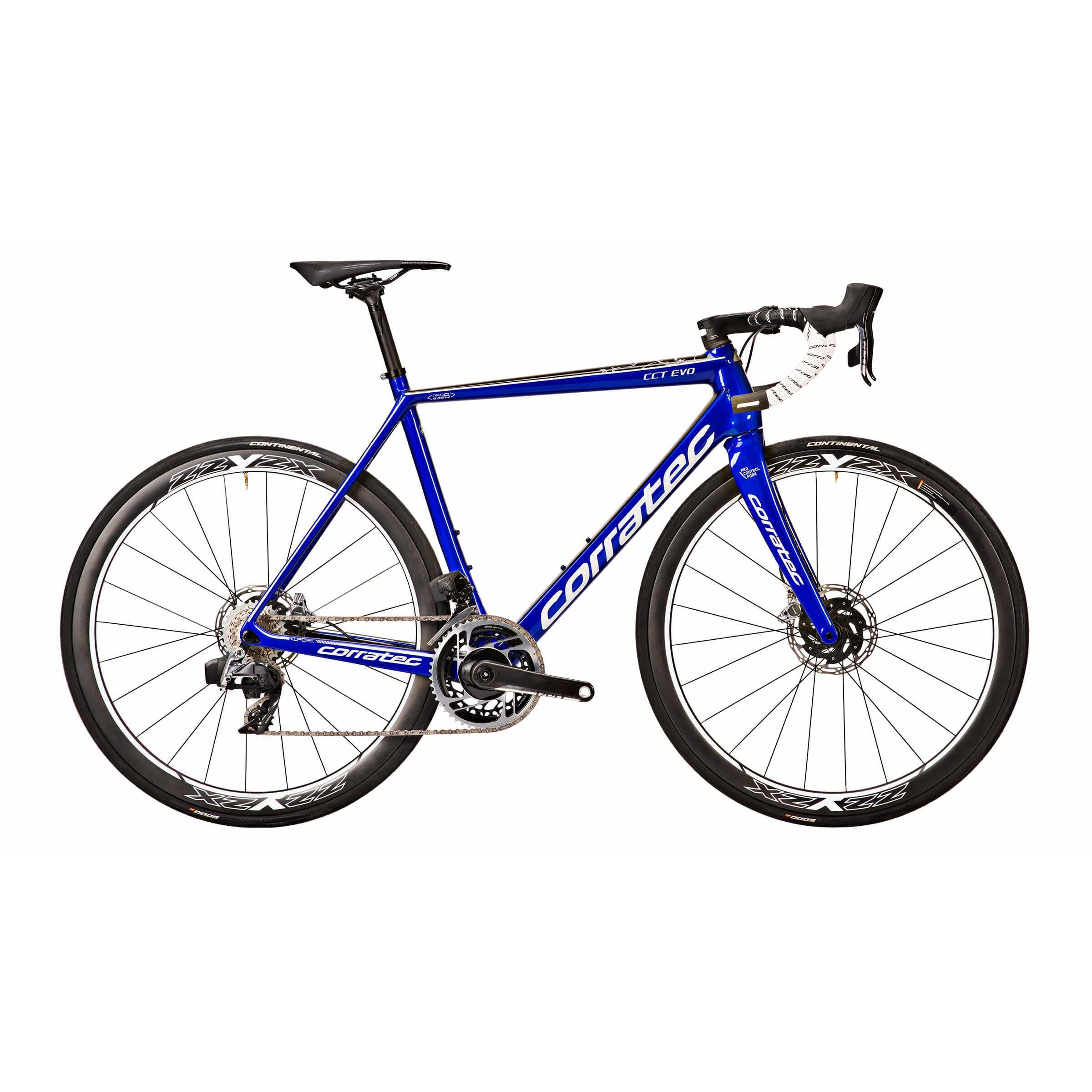 Corratec CCT EVO SLR Disc Blue/White – FelixBike