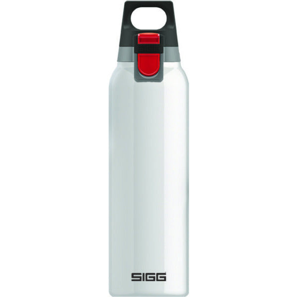 SIGG Hot and Cold One Water Bottle 0.5L White with Tea Filter