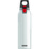 SIGG Hot and Cold One Water Bottle 0.5L White with Tea Filter
