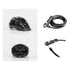 Bontrager Helmet Black and Kryptonite 1018 Combo Cable Lock