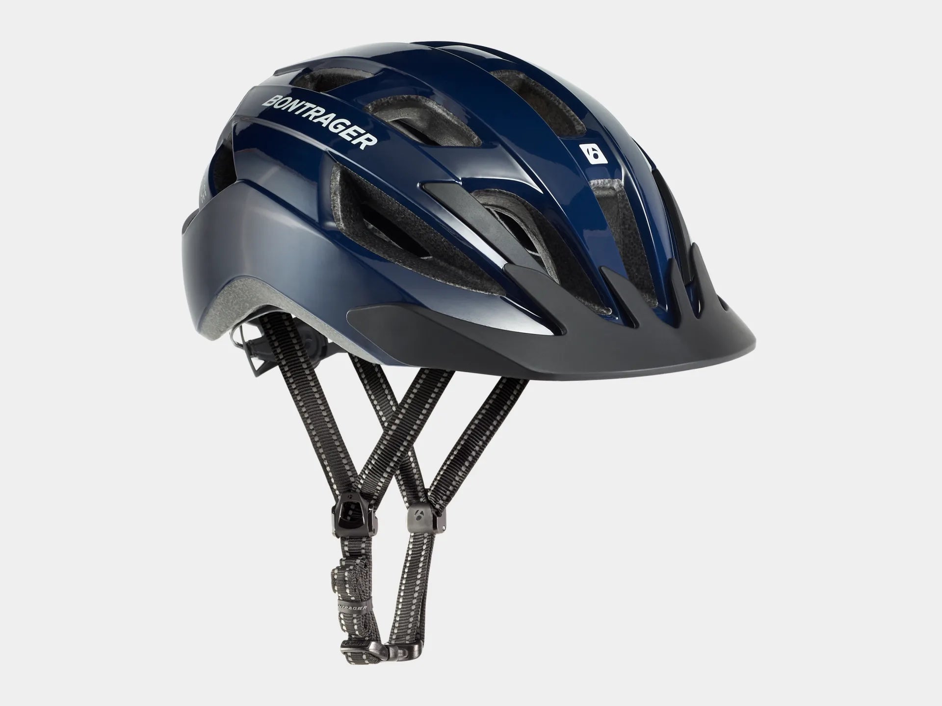 Bontrager Helmet Blue and Kryptonite 1018 Combo Cable Lock