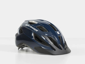 Bontrager Helmet Blue and Kryptonite 1018 Combo Cable Lock