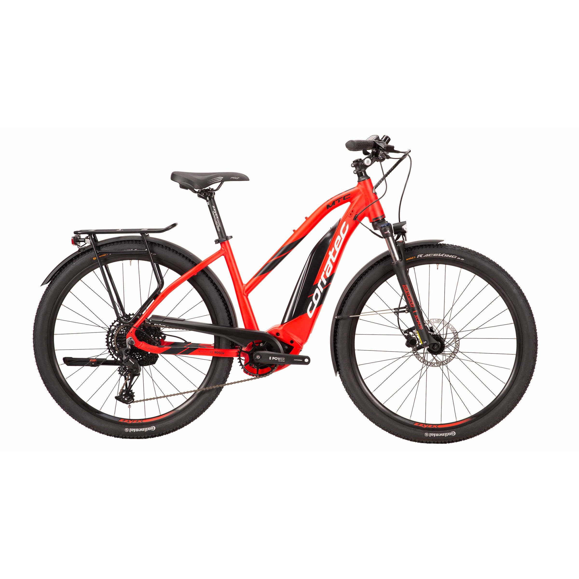 Corratec E-Power MTC CX5 Gent Black/ Red – FelixBike