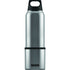 SIGG Hot and Cold Water Bottle with Cup Brushed Steel