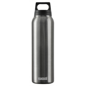 SIGG Hot and Cold Water Bottle 0.5L Brushed Steel with Tea Filter