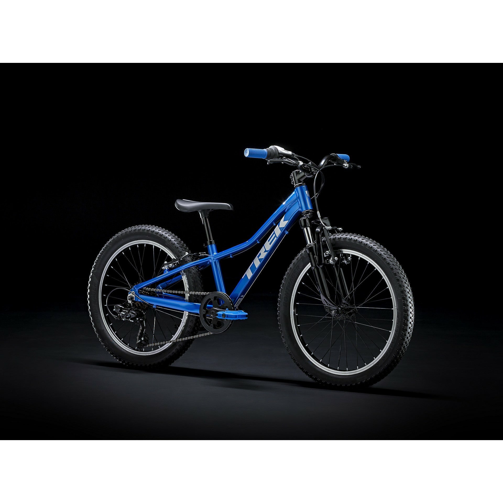 Trek Precaliber 20 Boy's 7-Speed Suspension Alpine Blue