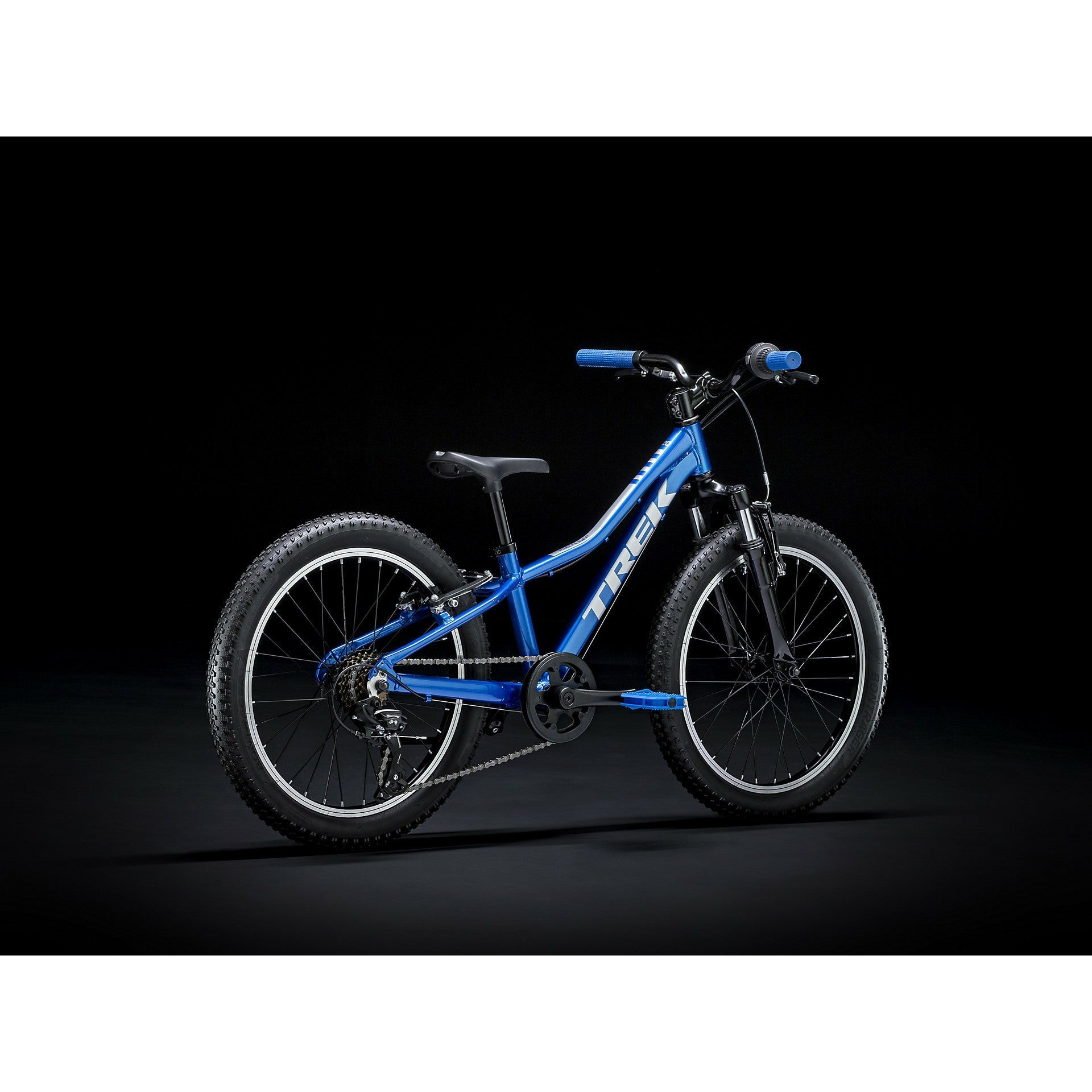 Trek Precaliber 20 Boy's 7-Speed Suspension Alpine Blue