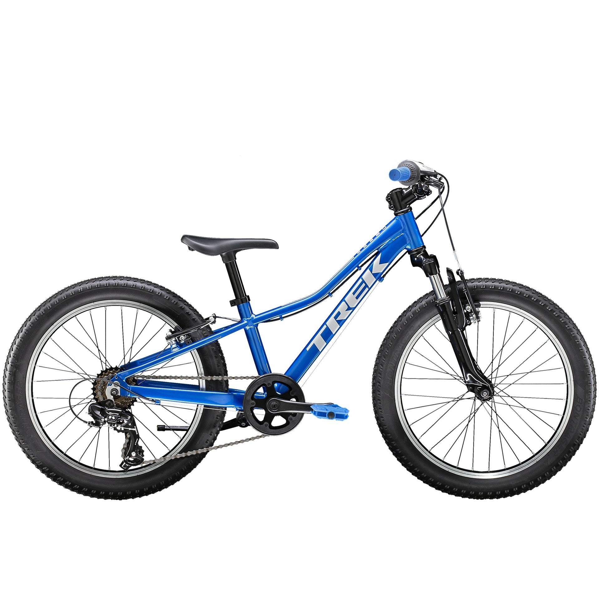 Trek Precaliber 20 Boy's 7-Speed Suspension Alpine Blue