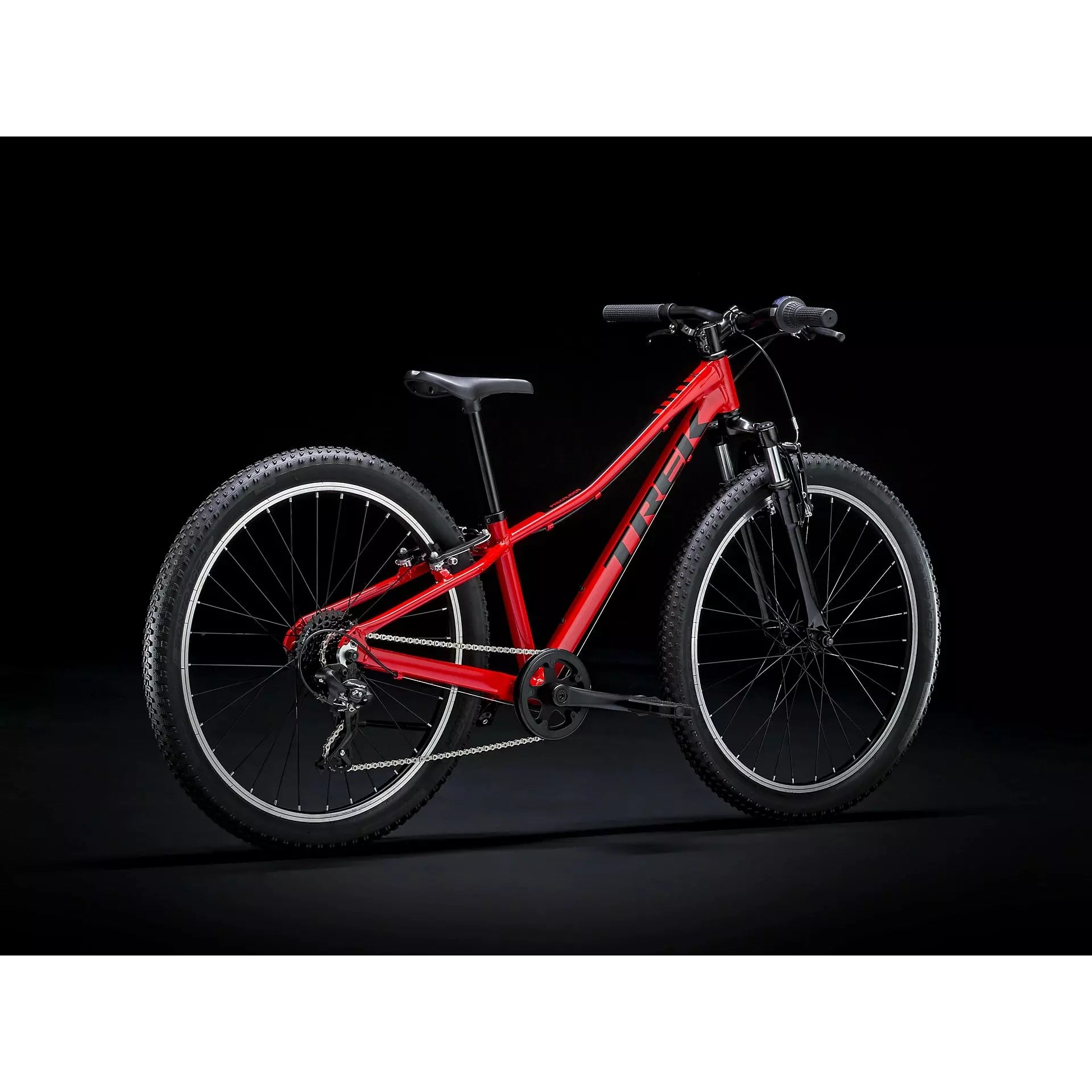 Trek Precaliber 24 Boy's 8-Speed Suspension Radioactive Red