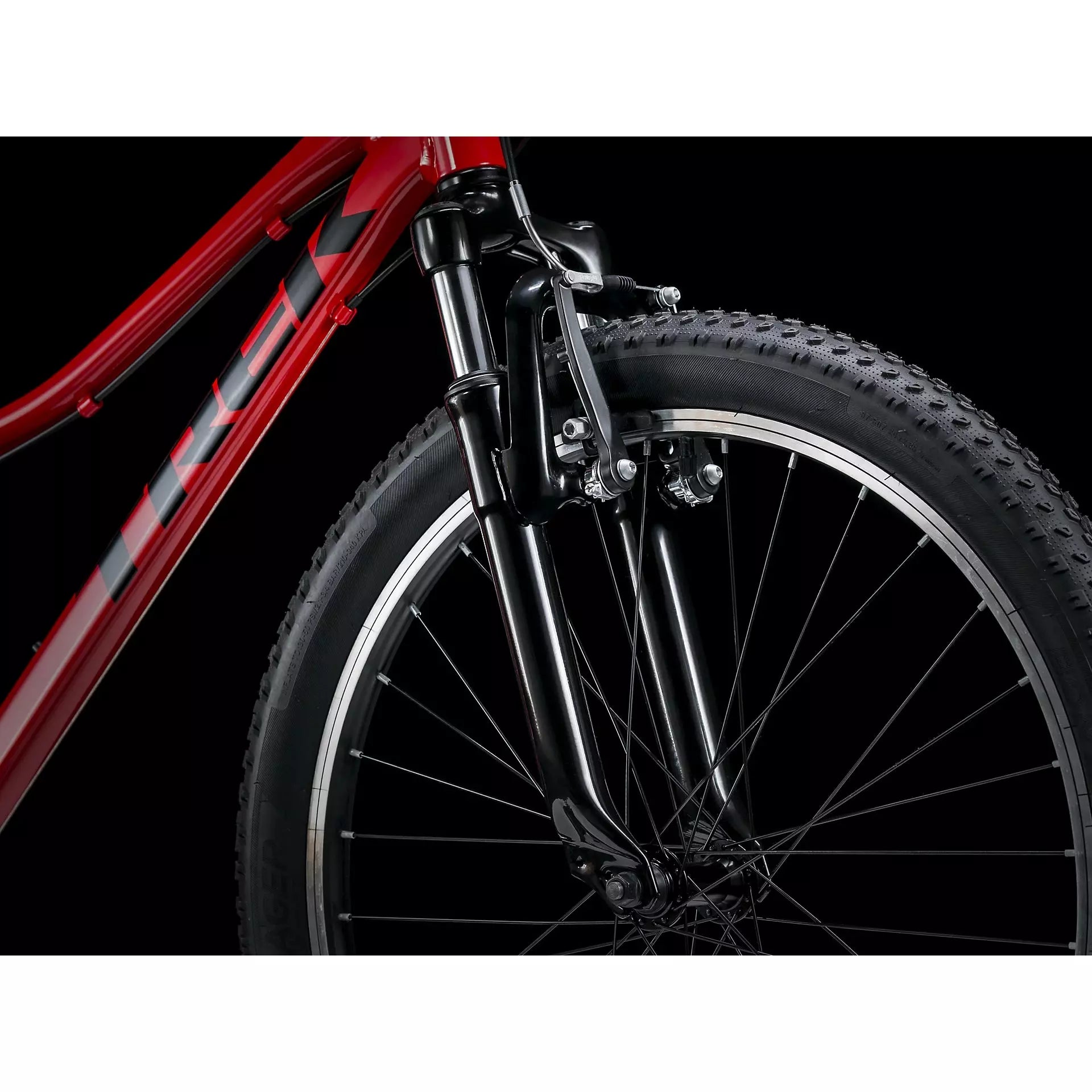 Trek Precaliber 24 Boy's 8-Speed Suspension Radioactive Red