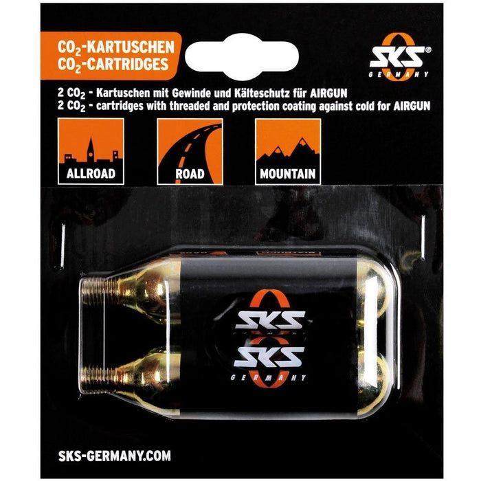 SKS CO2 Cartidges 16 Grams with Thread (Pack of 5)