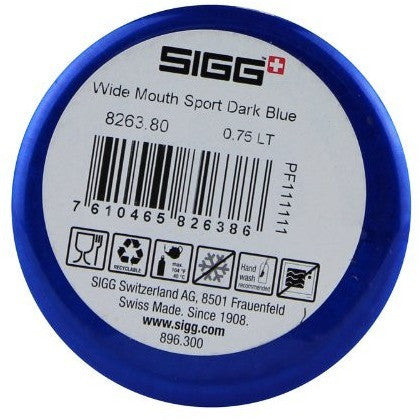 SIGG Wide Mouth Bottle Sport 0.75L Blue